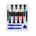 Repair Opening Pry Tools Set of 16-Piece Precision Screwdriver Kit for iPad, iPhone & Other Devices 