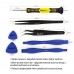 Repair Opening Pry Tools Set of 16-Piece Precision Screwdriver Kit for iPad, iPhone & Other Devices 