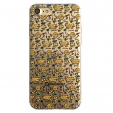 iPhone 6 6s Plus 5.5 - CoverFantasy Designer Limited Edition TPU Soft Protective Cover Case - Yellow Cats