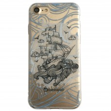 Huawei P9 Plus - CoverFantasy Designer Limited Edition TPU Soft Protective Cover Case - Sailing Boat