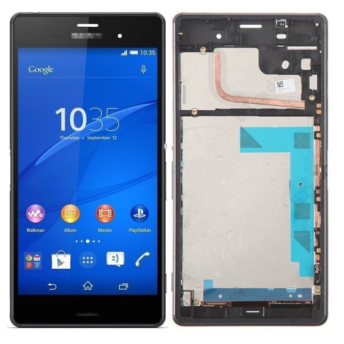 Color : Black LCD Screen Mobile Phone and Digitizer Full Assembly for Sony Xperia 10 Black